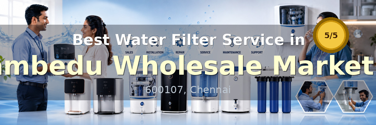 Water Filter Service in Koyambedu Wholesale Market Com Chennai - Nivedhan Aqua Cure Systems